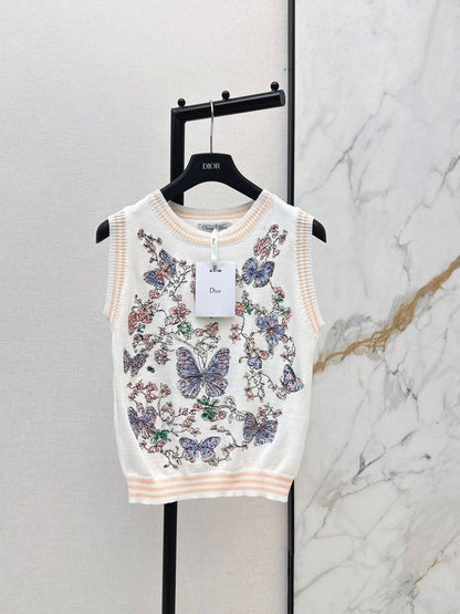 26ss Sleeveless Floral Pattern