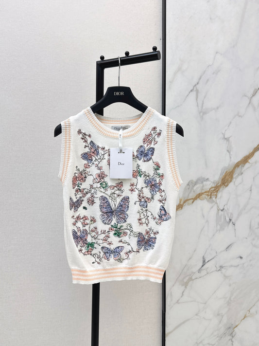 26ss Sleeveless Floral Pattern