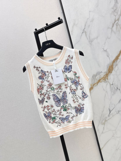26ss Sleeveless Floral Pattern