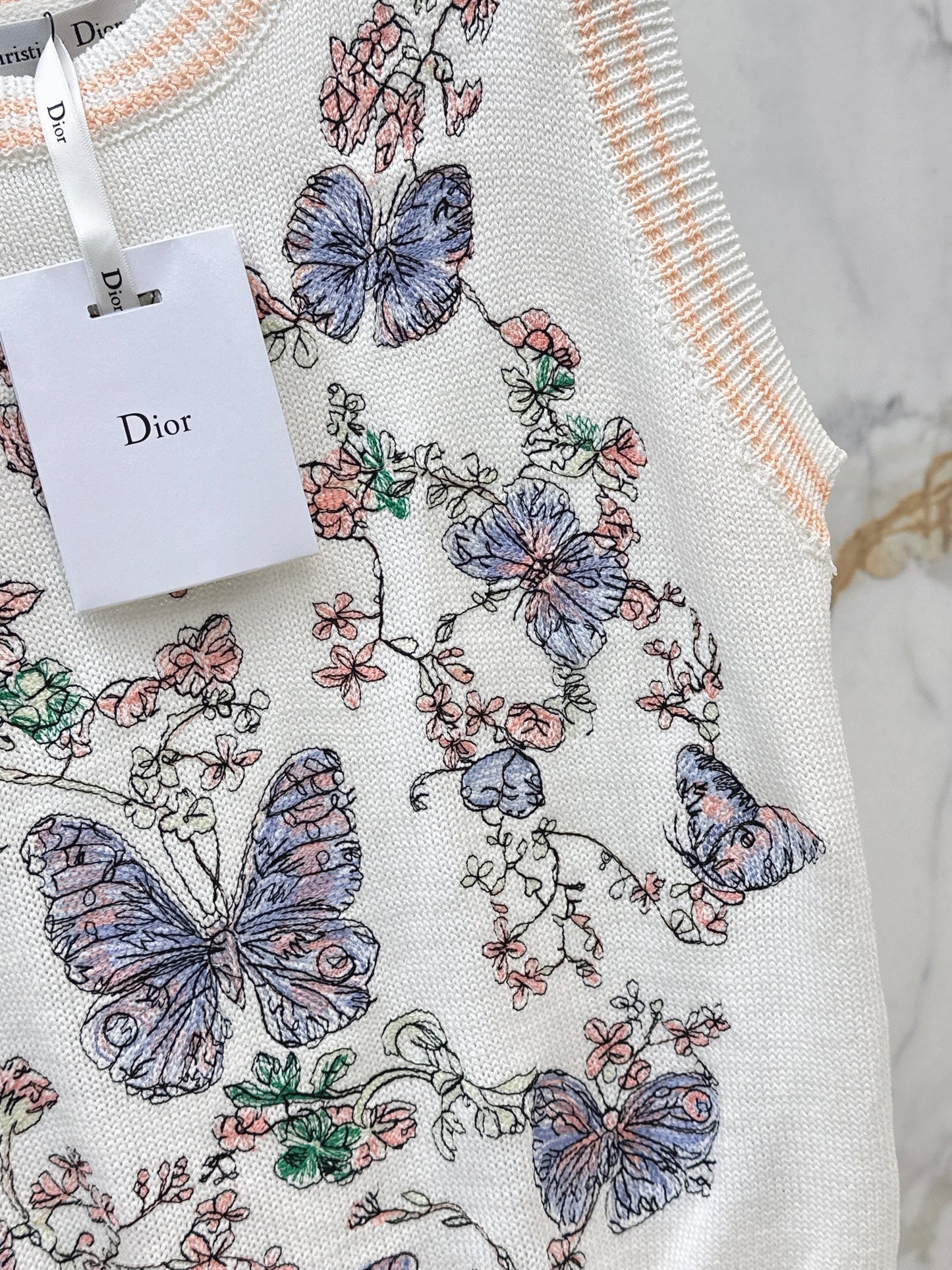 26ss Sleeveless Floral Pattern