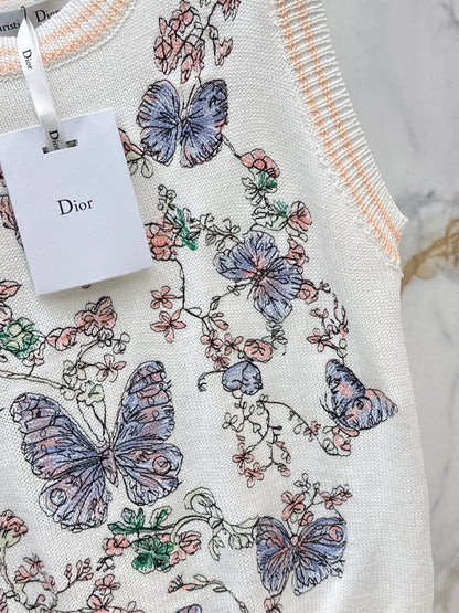26ss Sleeveless Floral Pattern