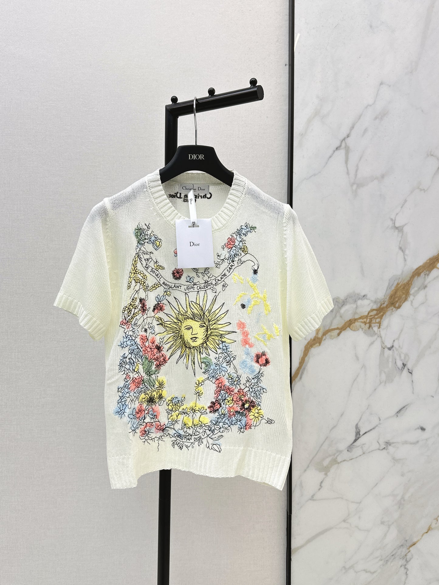 26ss Floral Pattern Short-Sleeve T-Shirt