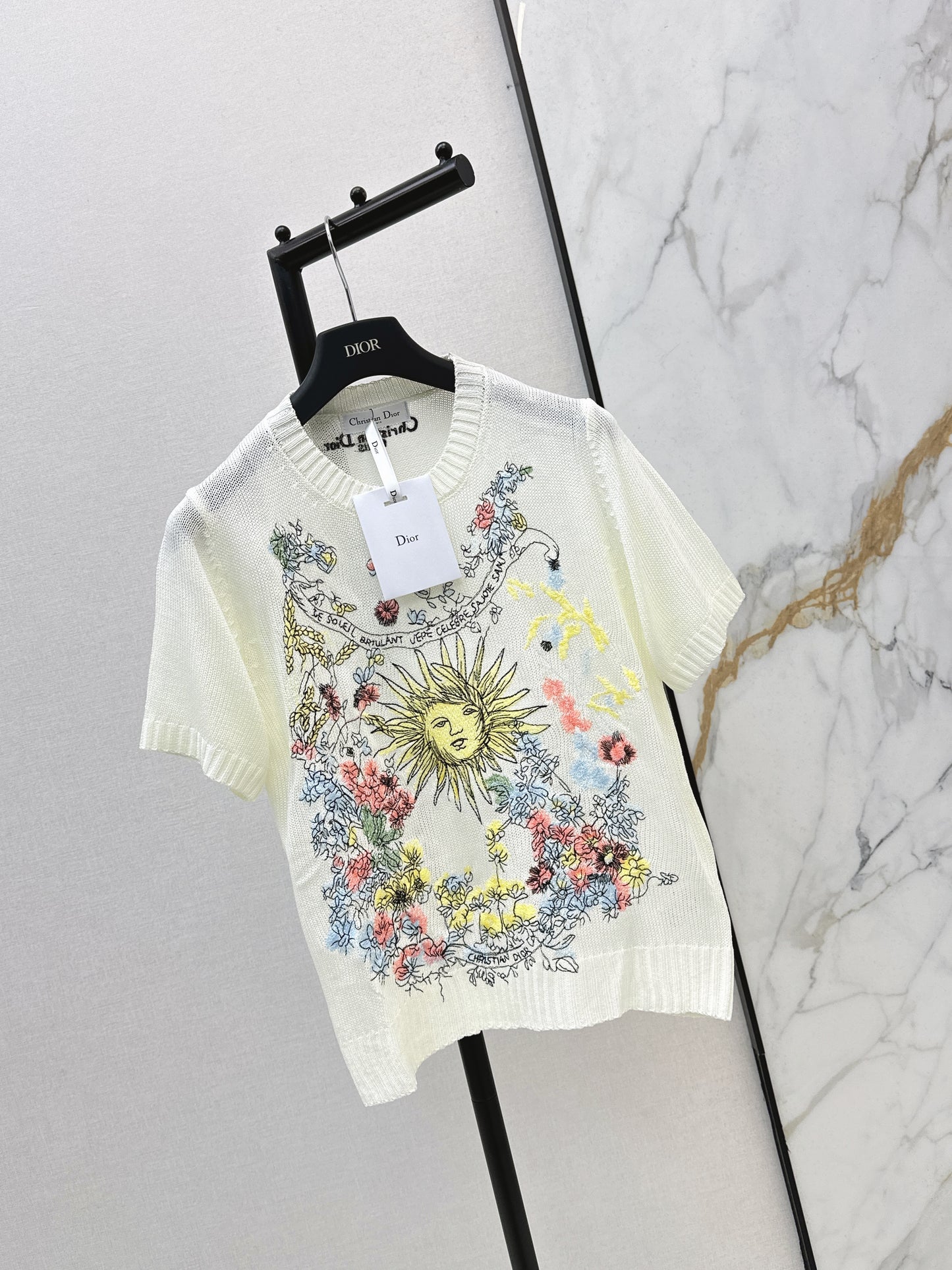 26ss Floral Pattern Short-Sleeve T-Shirt