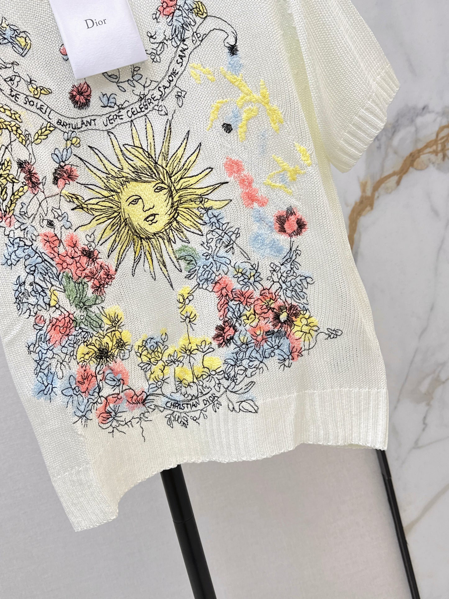 26ss Floral Pattern Short-Sleeve T-Shirt