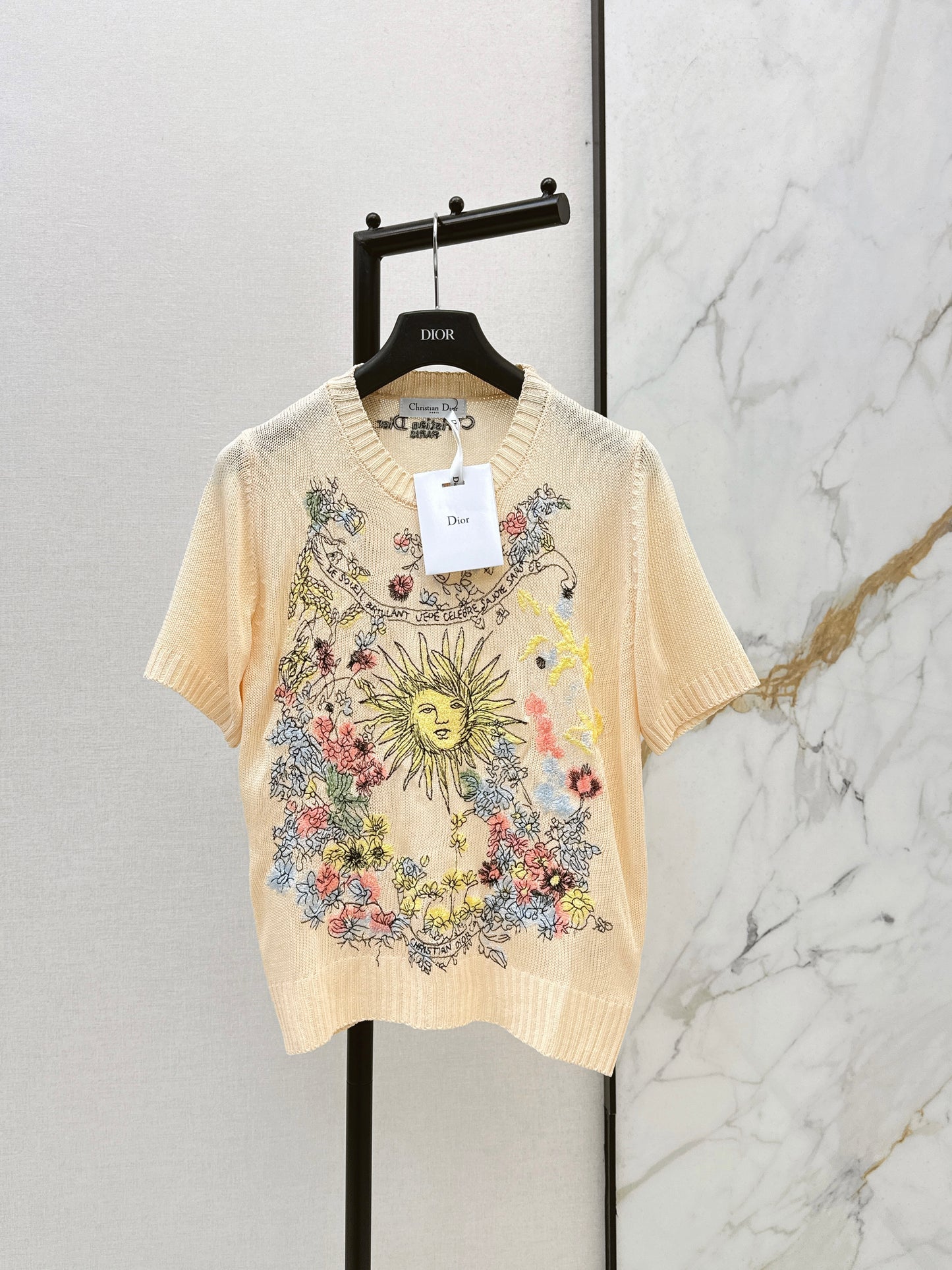26ss Floral Pattern Short-Sleeve T-Shirt
