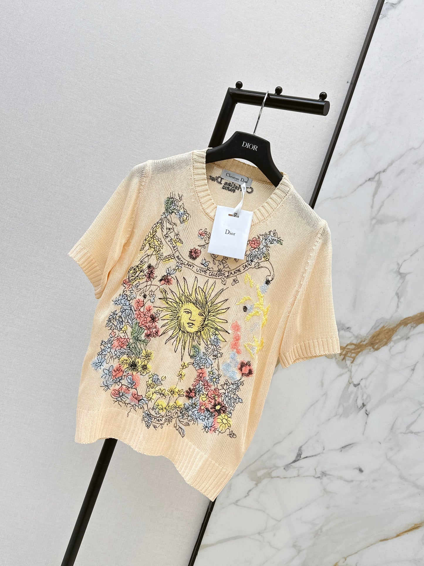 26ss Floral Pattern Short-Sleeve T-Shirt