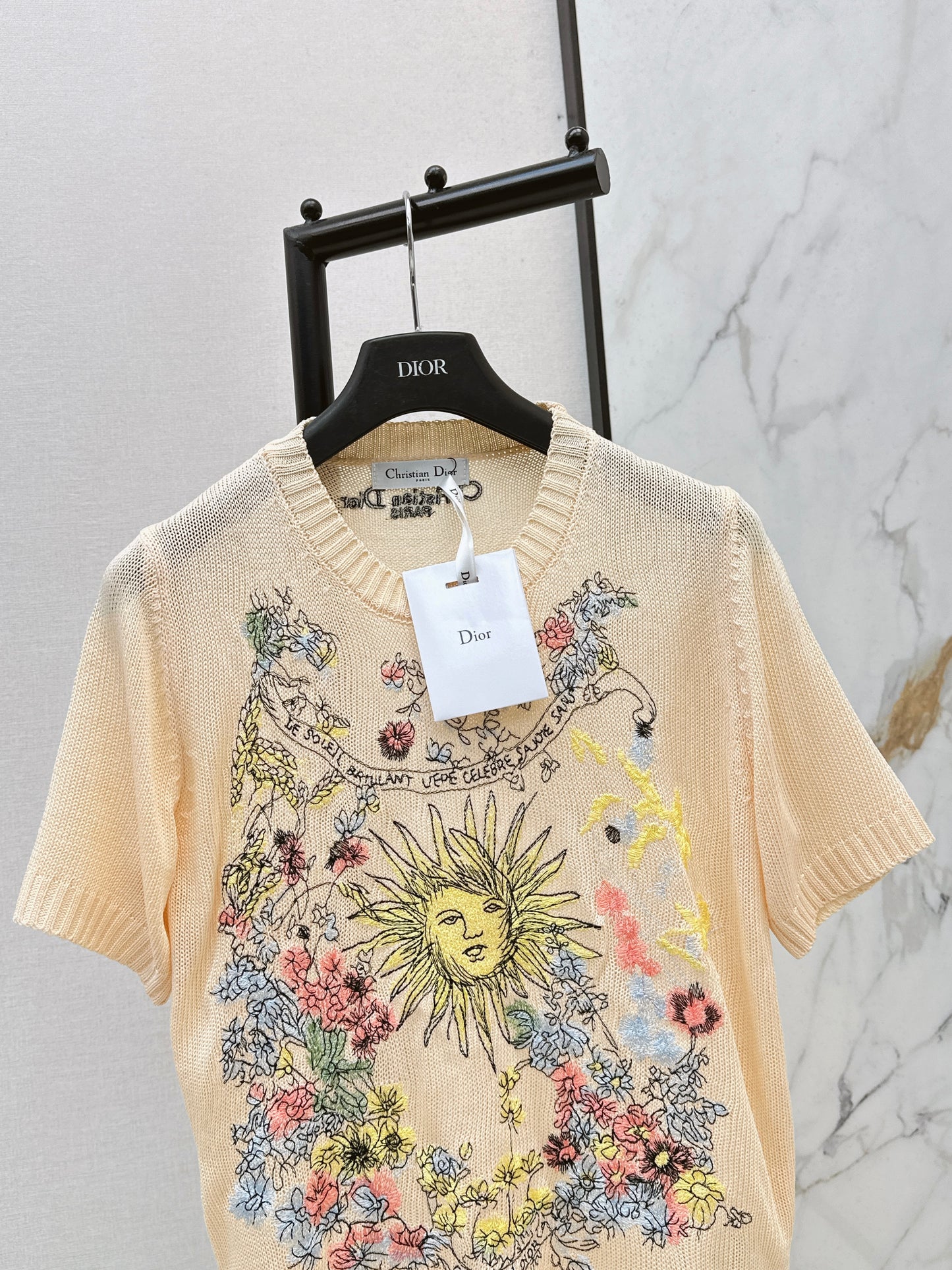 26ss Floral Pattern Short-Sleeve T-Shirt