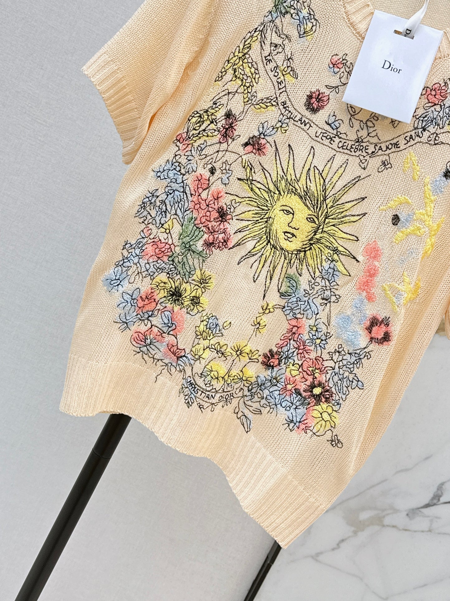 26ss Floral Pattern Short-Sleeve T-Shirt
