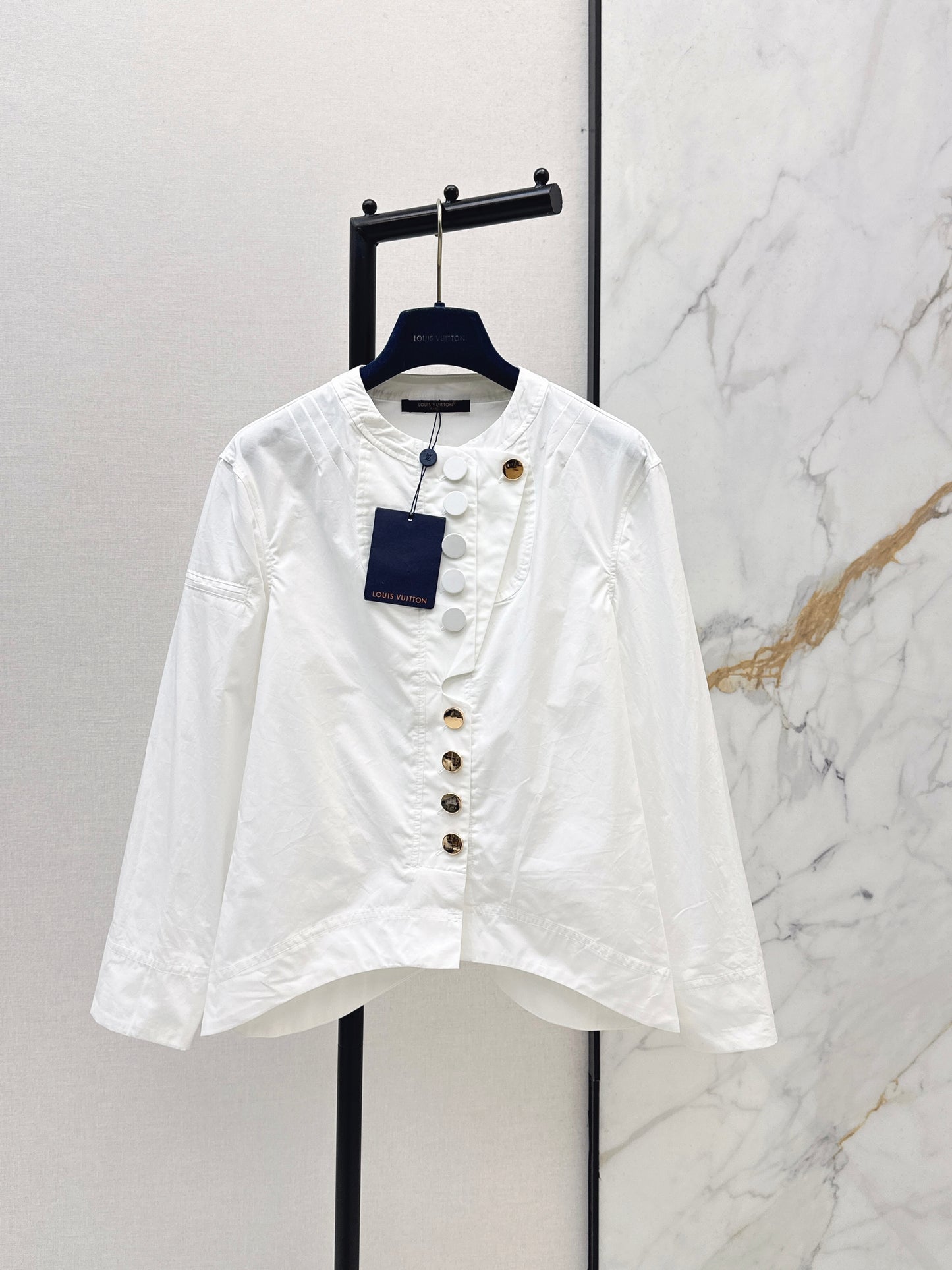 26ss Metal Button Shirt