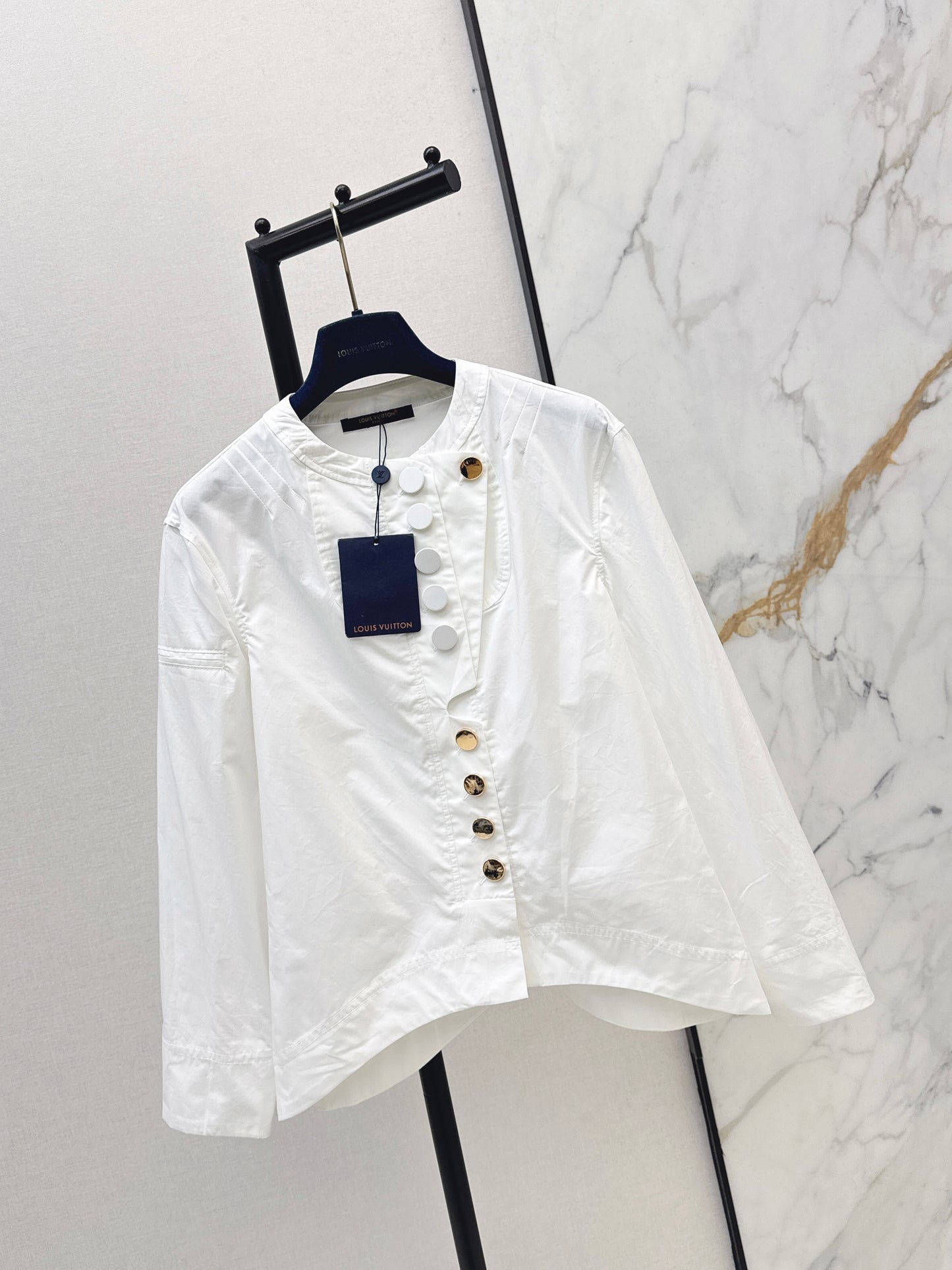 26ss Metal Button Shirt