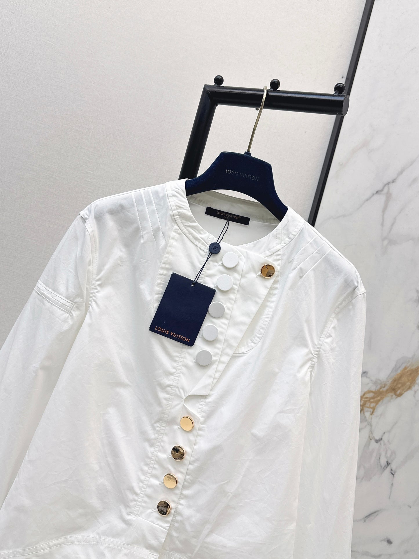 26ss Metal Button Shirt