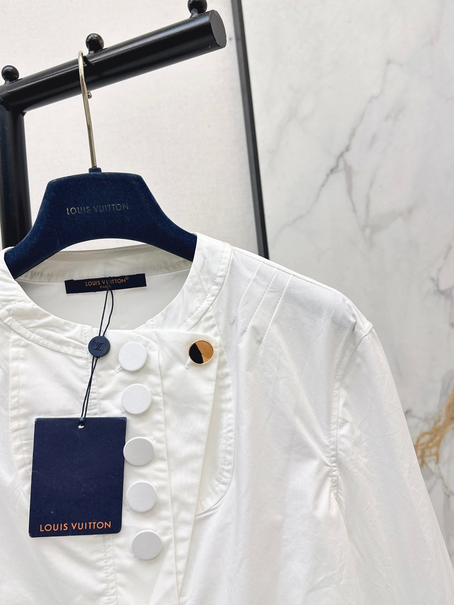26ss Metal Button Shirt