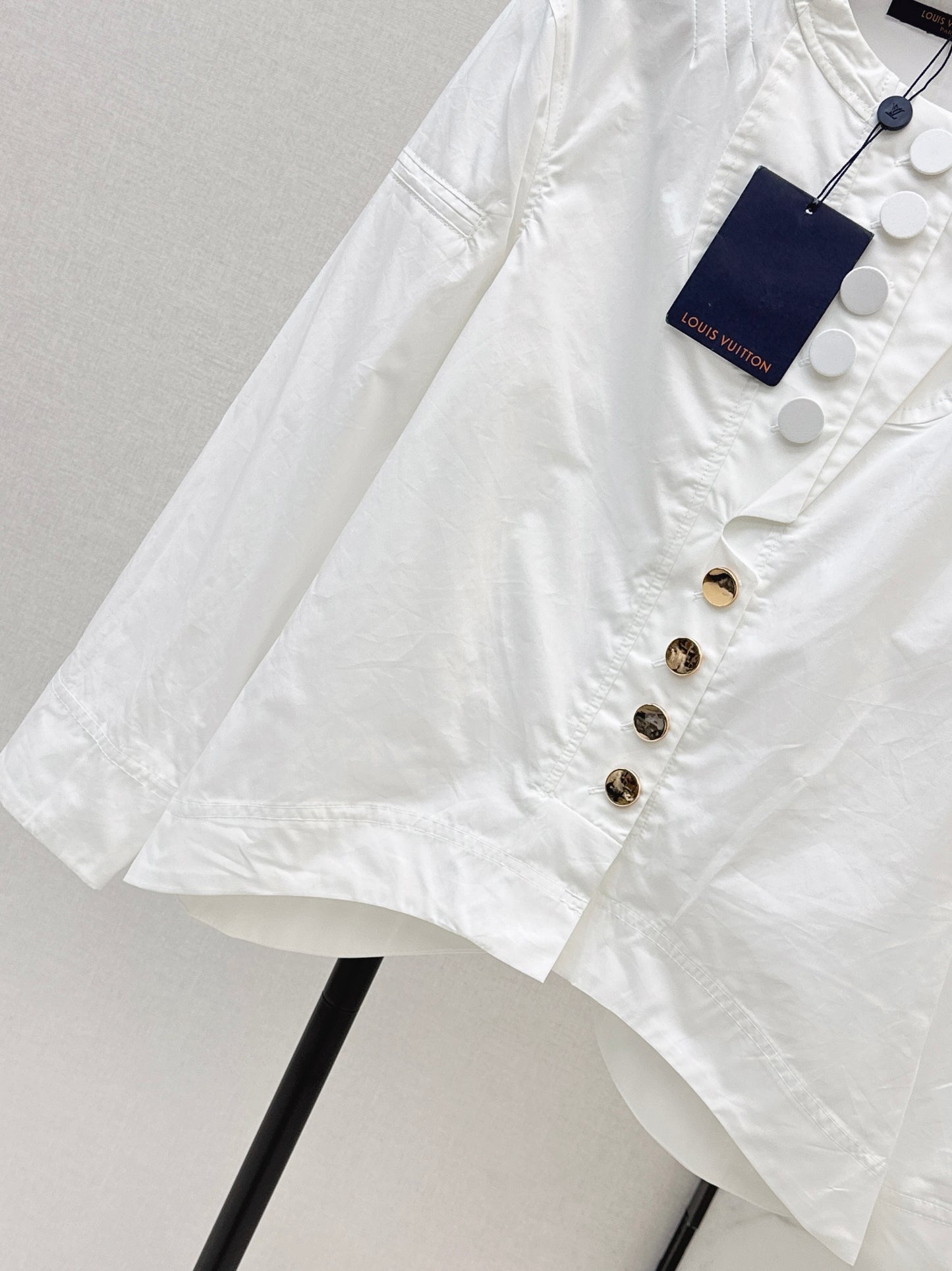 26ss Metal Button Shirt