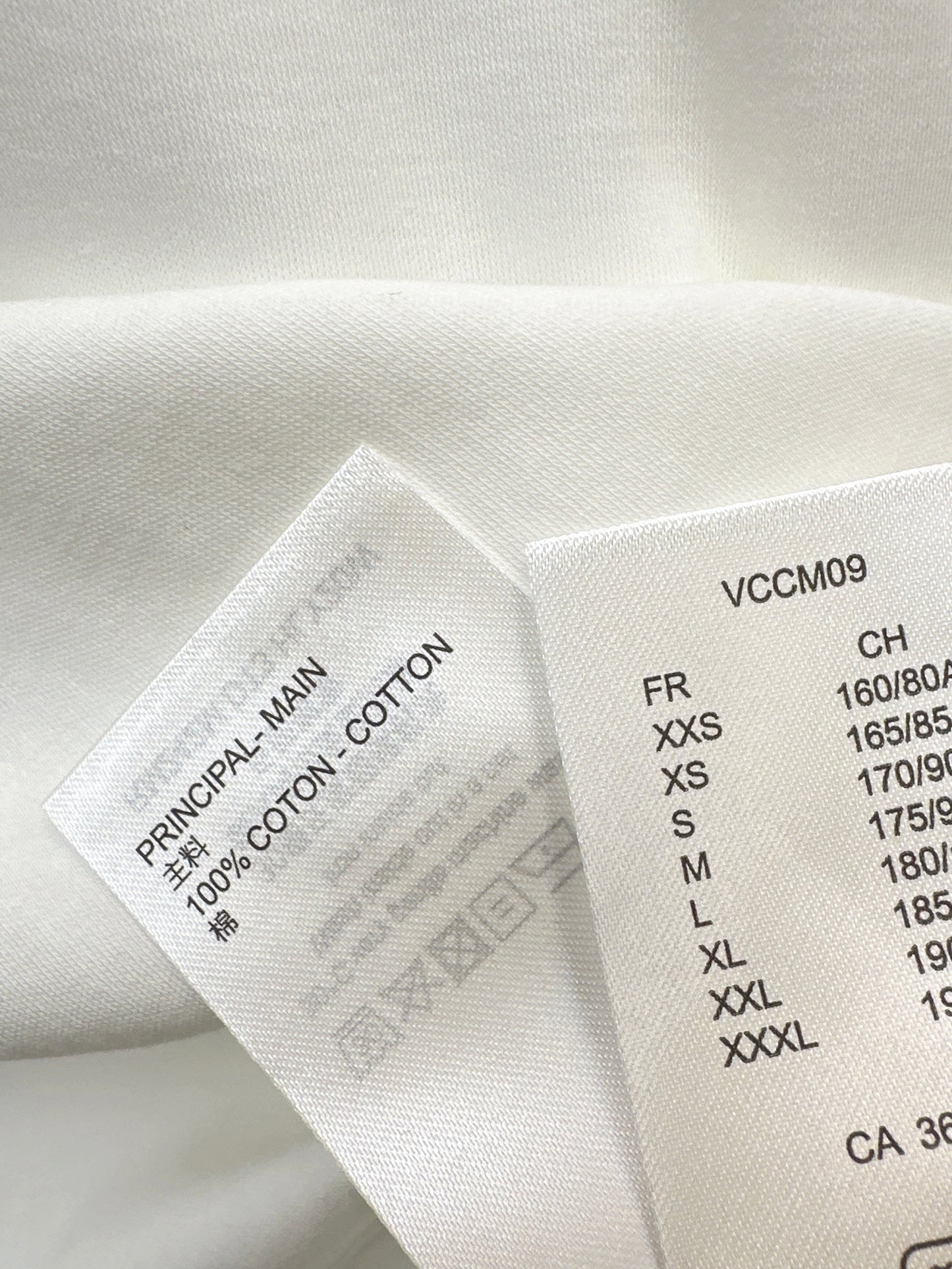 26ss Embossed Letter T-shirt