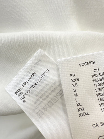 26ss Embossed Letter T-shirt