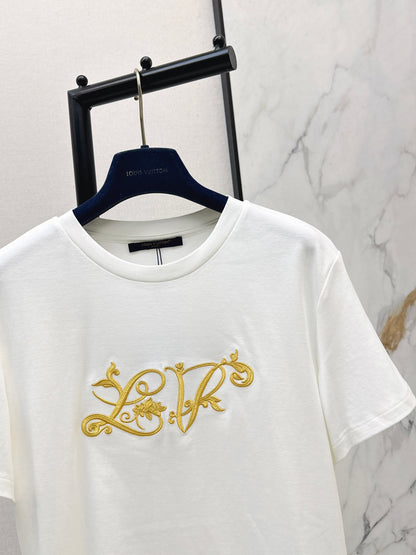 26ss Embroidered T-shirt