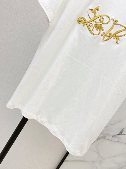 26ss Embroidered T-shirt
