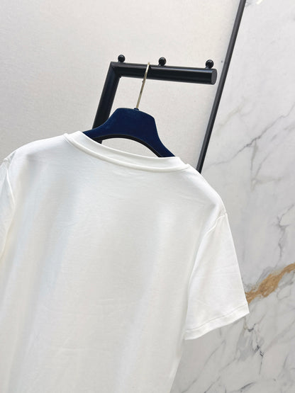 26ss Embroidered T-shirt