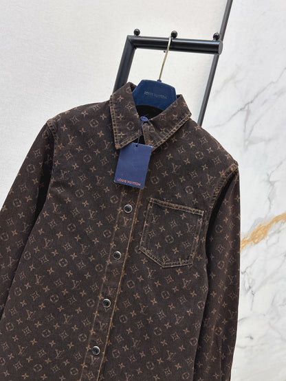 26ss Monogram Loose-fitting Shirt