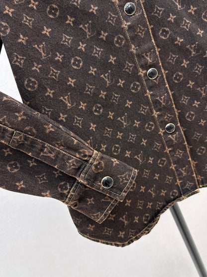 26ss Monogram Loose-fitting Shirt