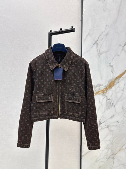 26ss Monogram Denim Jacket