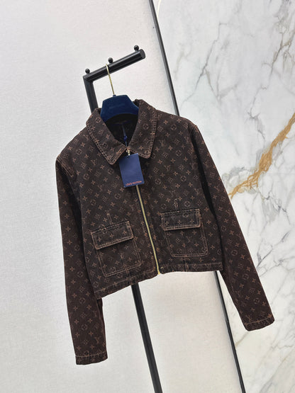 26ss Monogram Denim Jacket