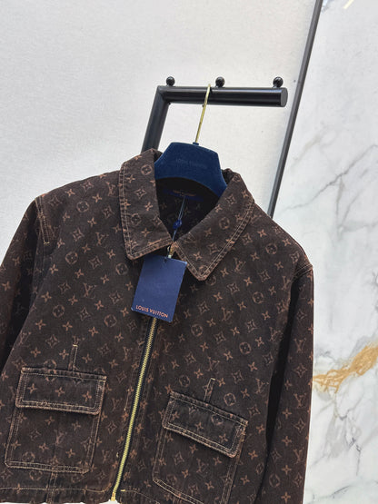 26ss Monogram Denim Jacket