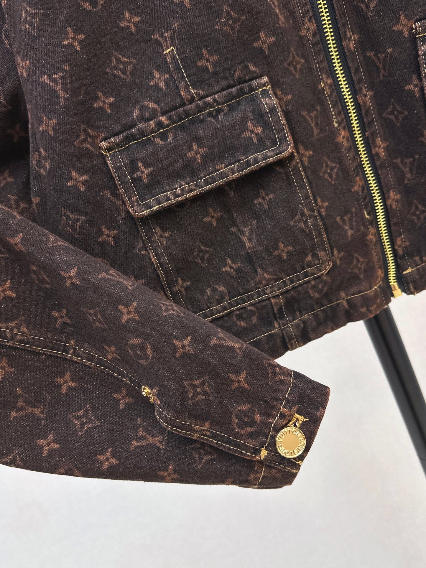 26ss Monogram Denim Jacket