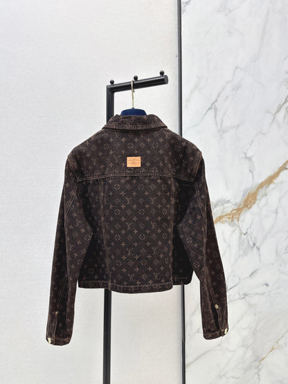 26ss Monogram Denim Jacket