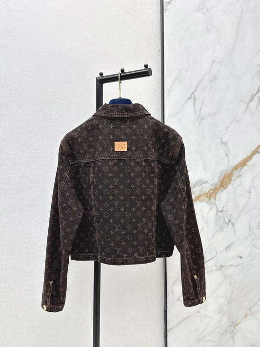 26ss Monogram Denim Jacket