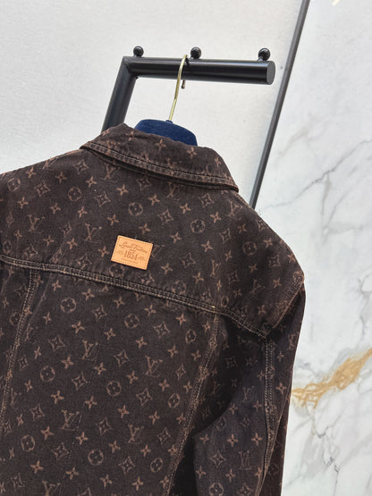 26ss Monogram Denim Jacket