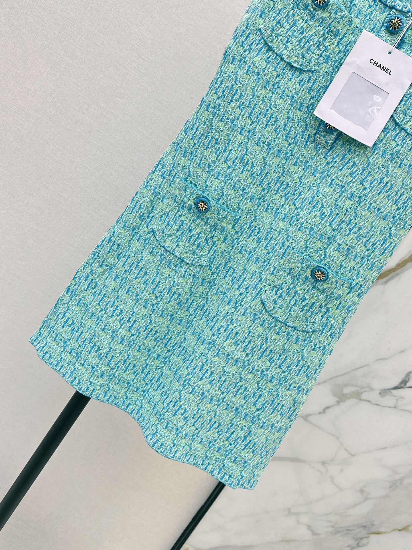 26ss Knitted Vest Dress