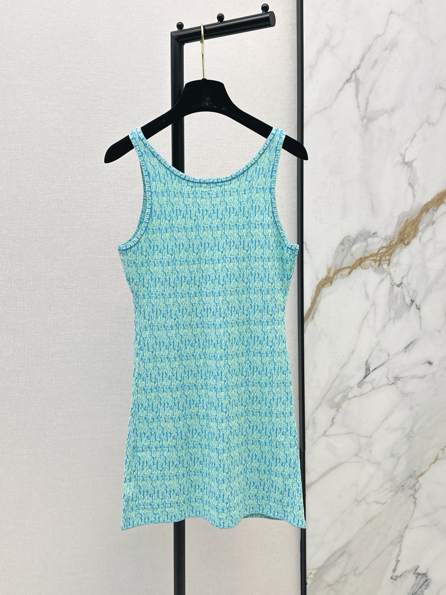 26ss Knitted Vest Dress