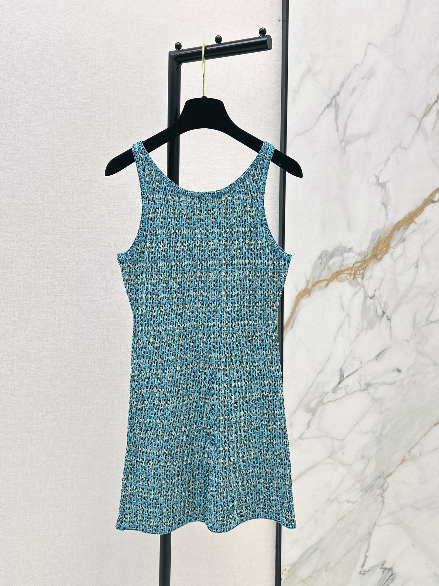 26ss Knitted Vest Dress