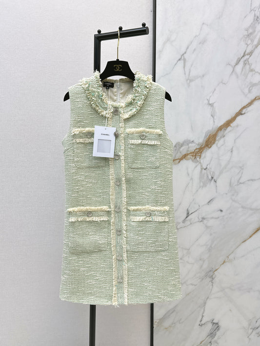 26ss Sleeveless Knitted Dress