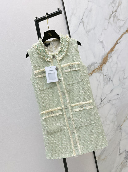 26ss Sleeveless Knitted Dress