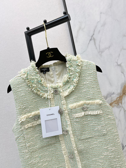 26ss Sleeveless Knitted Dress
