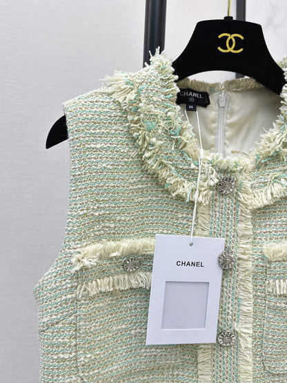 26ss Sleeveless Knitted Dress