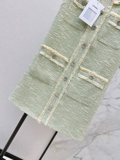 26ss Sleeveless Knitted Dress