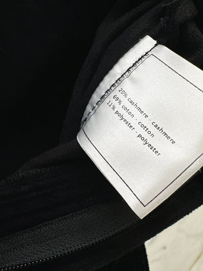 26ss Contrasting-tone trim flared pants