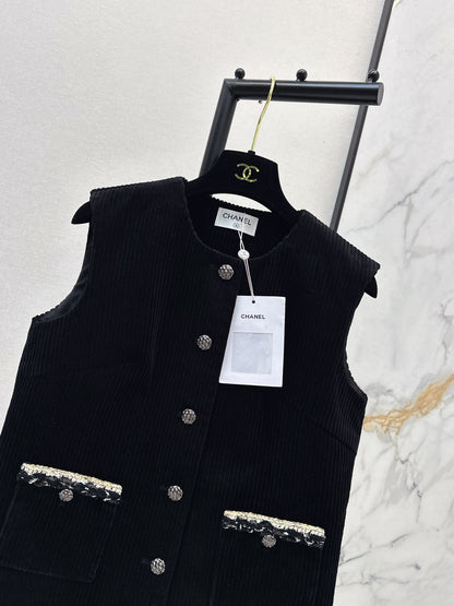 26ss Double-pocket sleeveless vest