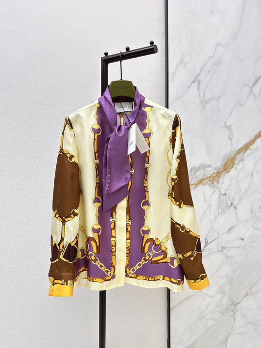 26ss Chain-strap Shirt