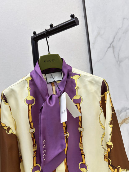 26ss Chain-strap Shirt
