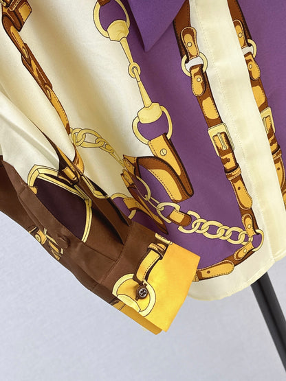 26ss Chain-strap Shirt