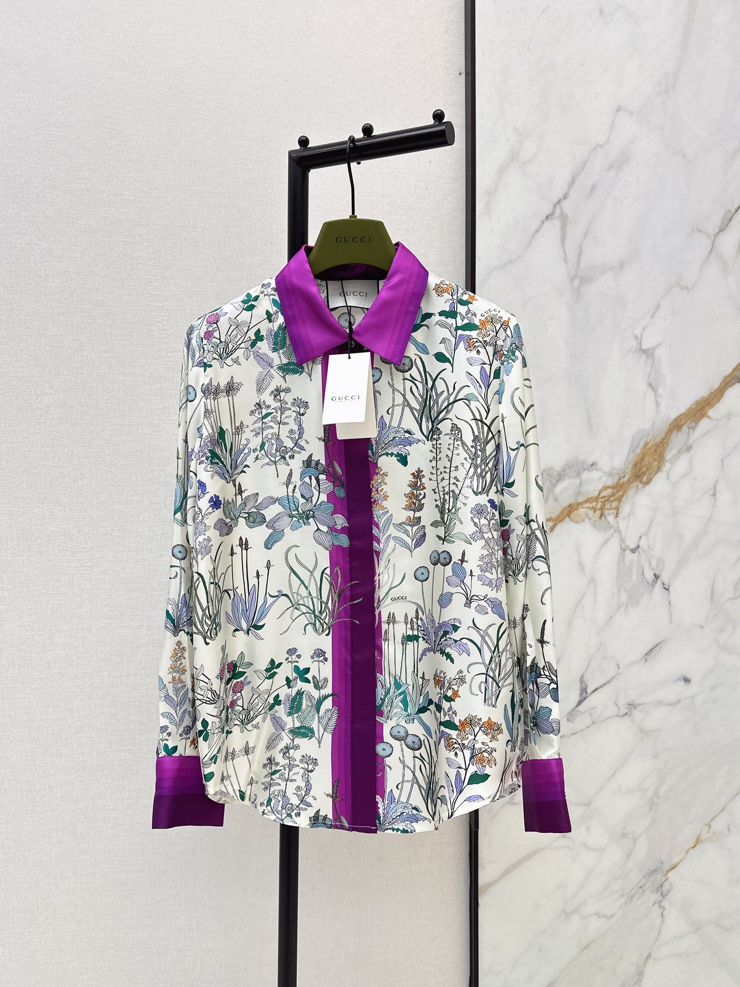 26ss Floral Print Shirt