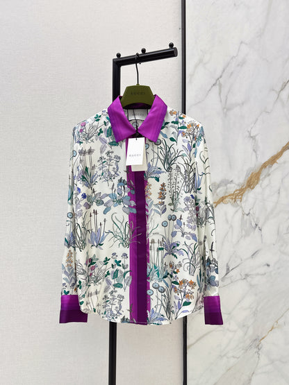 26ss Floral Print Shirt