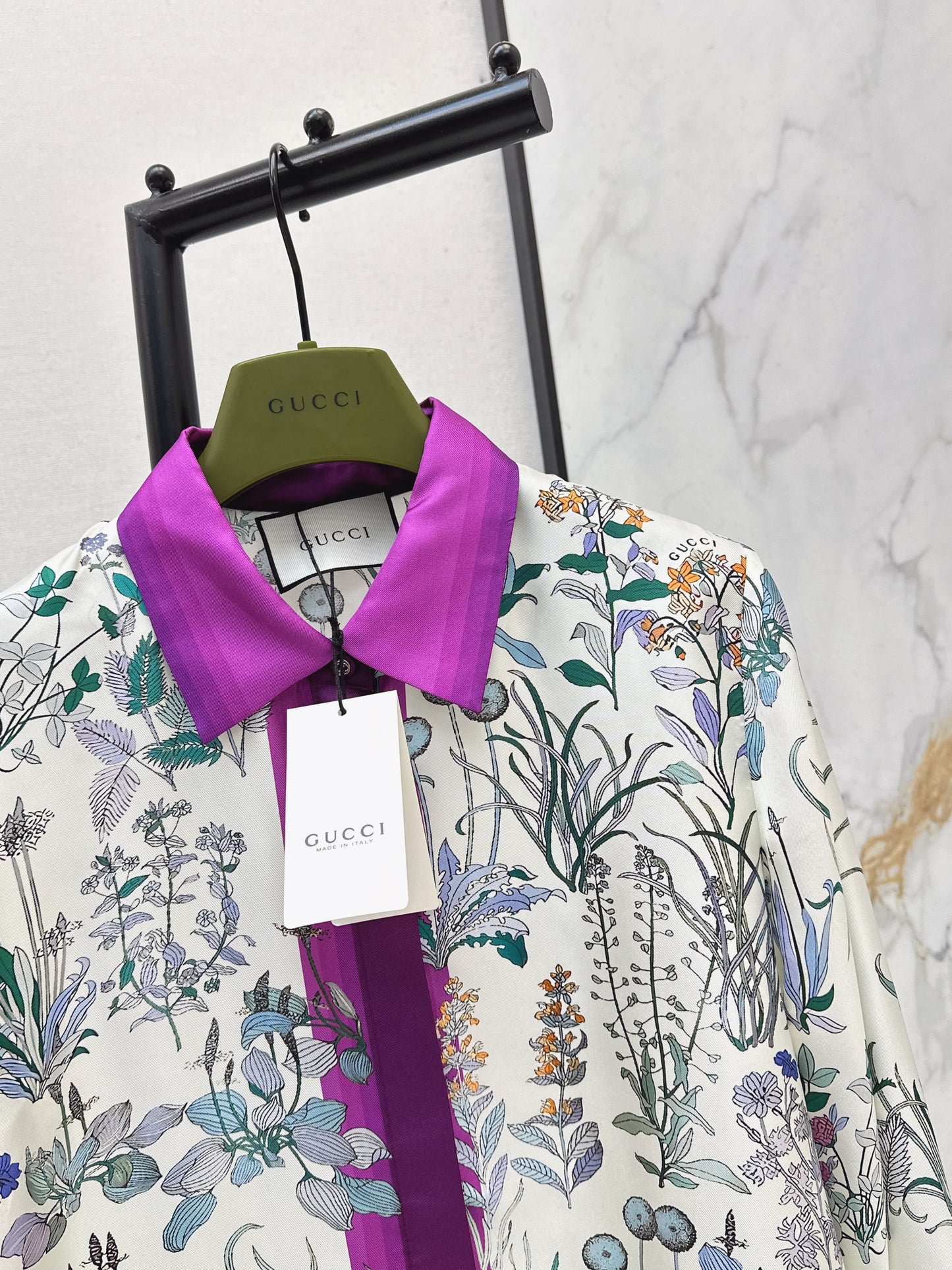 26ss Floral Print Shirt