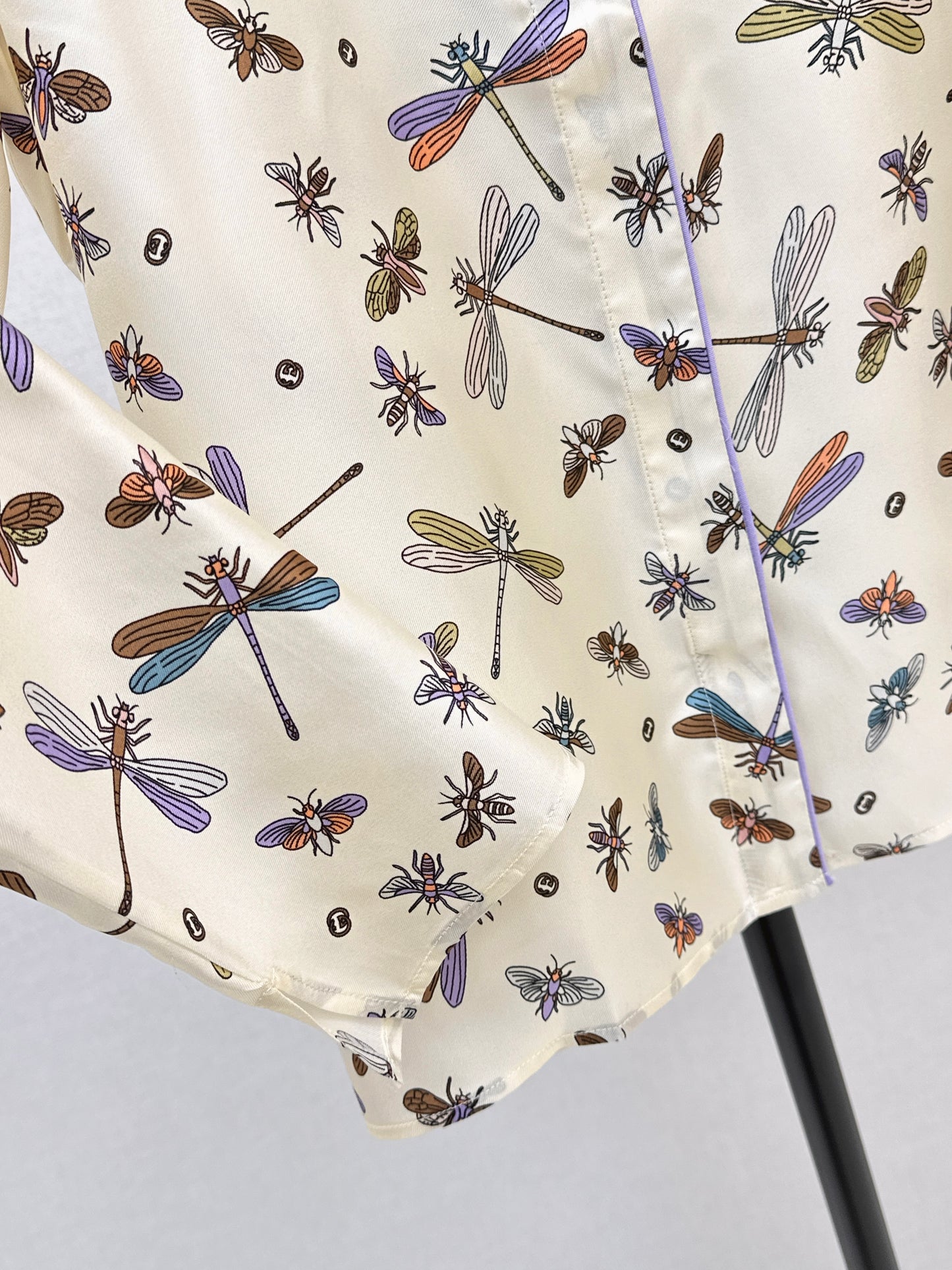 26ss Dragonfly Print Shirt