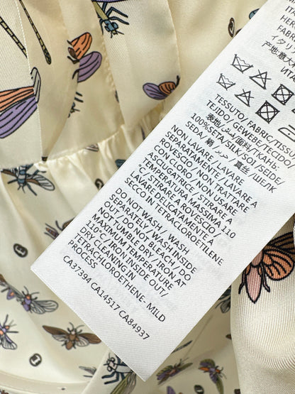 26ss Dragonfly Print Dress