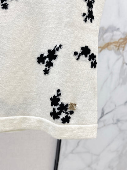 26ss Embroidered Knit Vest